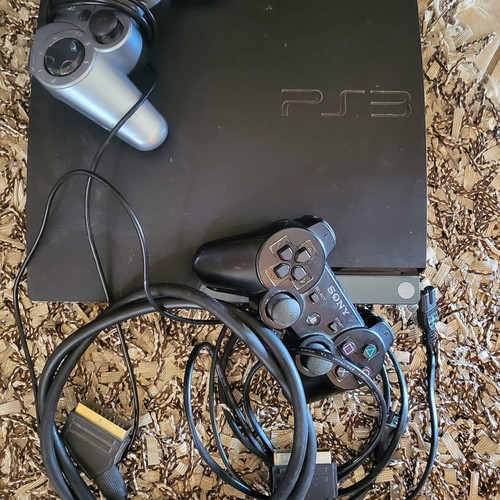 Playstation 3 used with 3 controllers