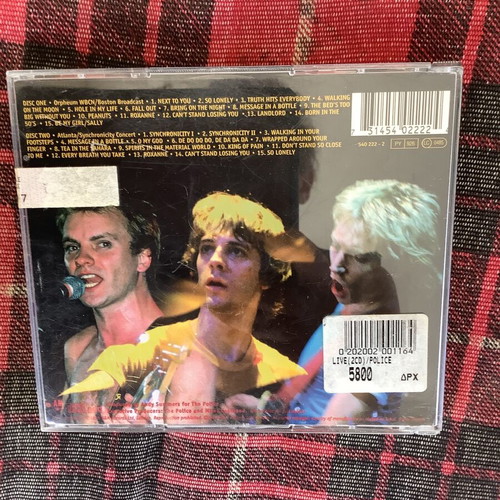 The Police Live CD like new, punk