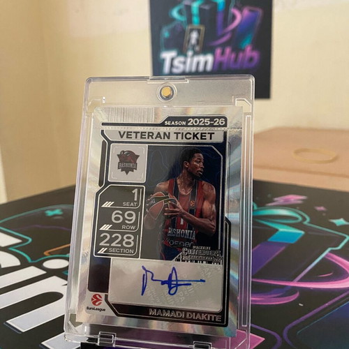 Mamadi Diakite veteran ticket 25/26 like new