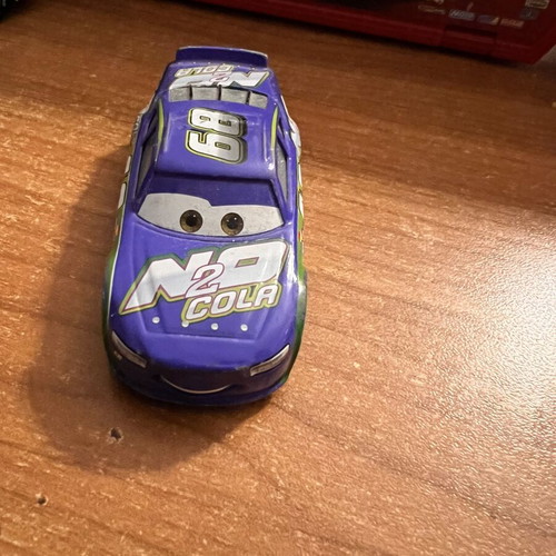 Disney Pixar Cars #68 Parker Brakeston N20 Cola 1:55 Die Cast Vehicle Mattel like new