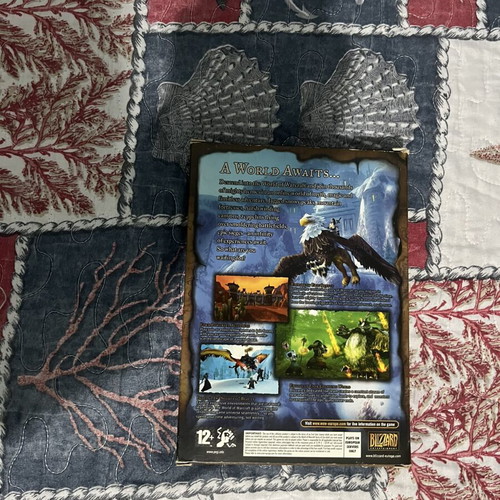 World of Warcraft PC Mac Original Big Box Vanilla 2004 like new