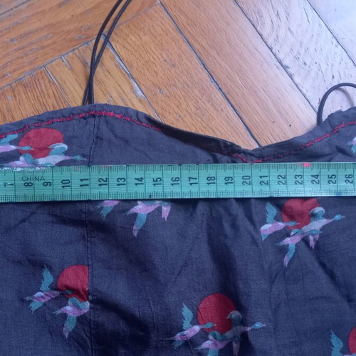 Vintage 50s style dress like new, black and red