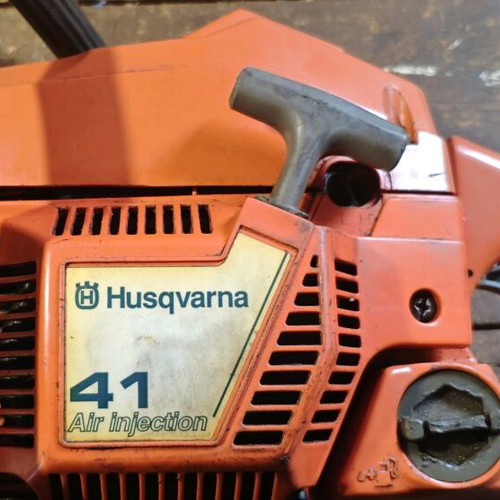 Husqvarna 41 chainsaw used for parts or repair
