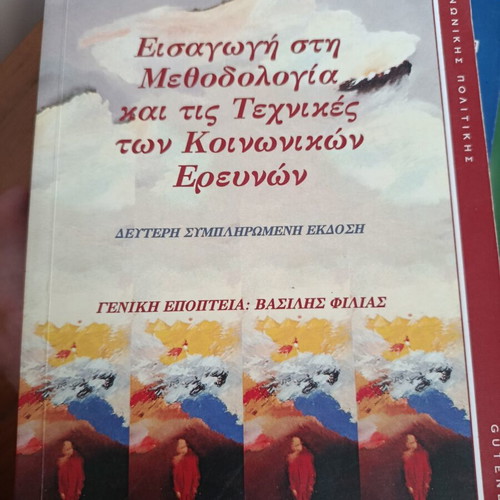 Introduction to Social Research Theory and Techniques book like new, academic content