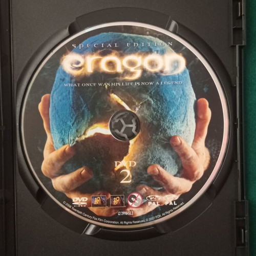 Eragon DVD 2-disc Special Edition like new, fantasy adventure with subtitles