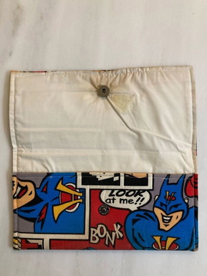 Μεγάλο υφασμάτινο κασετίνα Pop Art, βαμβακερός καμβάς