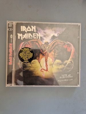 Iron Maiden Live At Donington CD used, metal