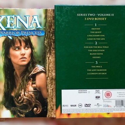 Xena Warrior Princess 3 DVD boxset season 2 like new