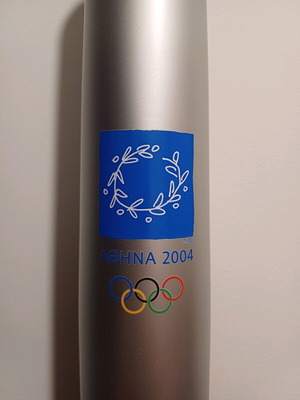 Δάδα Ολυμπιακών Αγώνων 2004 καινούργια με ειδική θήκη