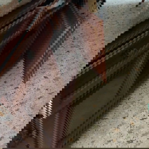 Σκρινιο καρυδιάς σε σκούρο χρωματισμό δύο μερών like new