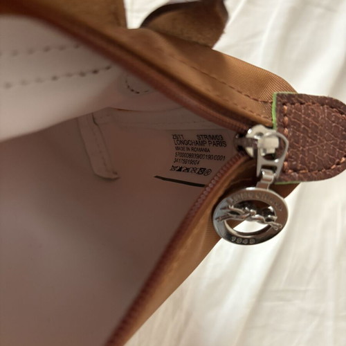Longchamp Le Pliage pouch new, brown