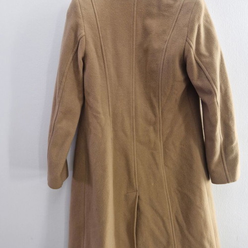 Artisti Italiani camel coat used, size XS