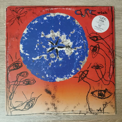 The Cure Wish 2xLP original Greek pressing used