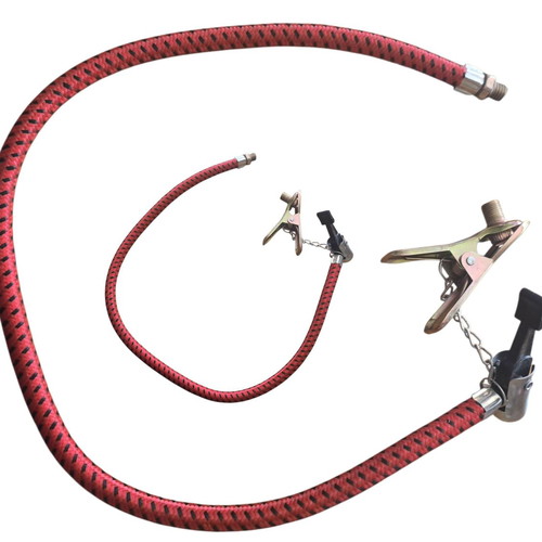 Air pump hose rubber set of 2 pieces new