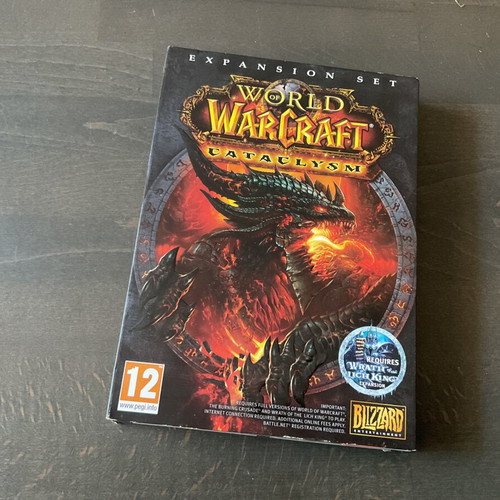 World of WarCraft Cataclysm PC game used, strategy