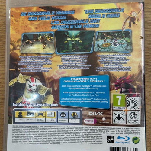 Invizimals PlayStation 3 game used, adventure genre