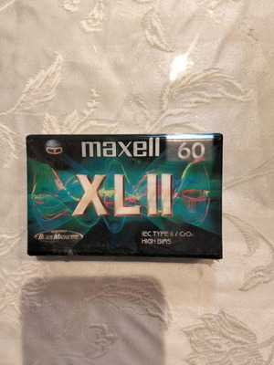 Maxell XLII 60 κασέτα χρωμίου καινούργια σφραγισμένη