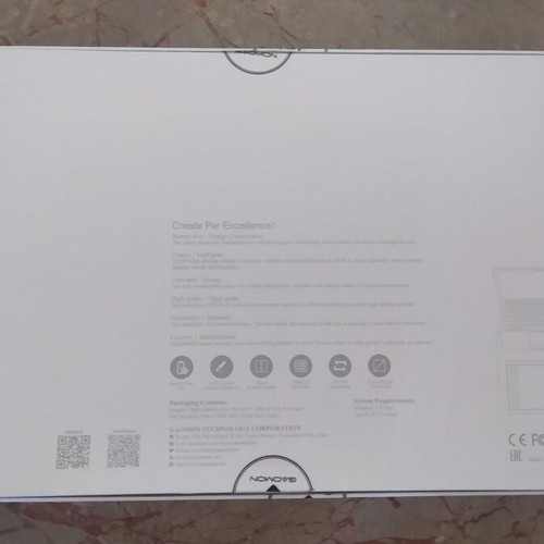 Gaomon M10K 2018 Graphic Tablet like new with accessories