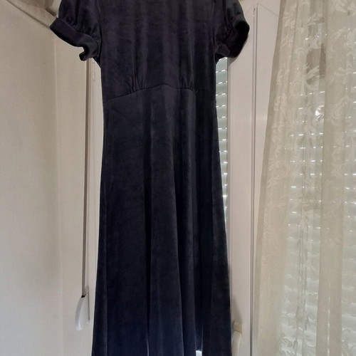 Attrattivo midi dress like new, blue, size large, short sleeve, unworn