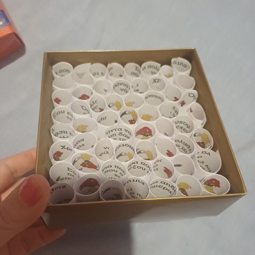 Box of Positive Energy Wishes with 36 Messages
