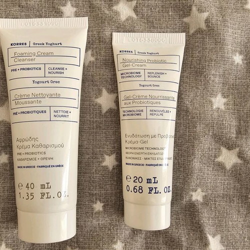 Korres Greek Yoghurt Care Set for Cleansing and Hydration New