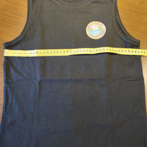 Maui & Sons sleeveless t-shirt for 12 years old like new, black, cotton