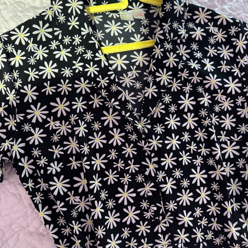 H&M dress with collar black, like new, size L
