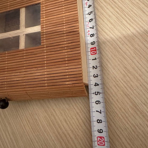 Storage box with compartments like new, wooden