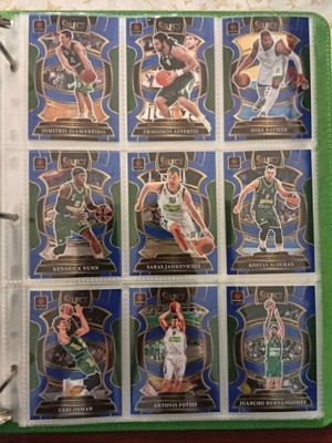 Panathinaikos Concourse Base 2025-26 Panini Select Euroleague 13 cards lot like new
