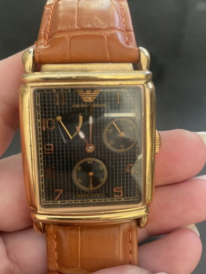 Emporio Armani Automatic Watch like new, gold tone