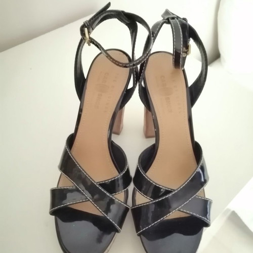 Platform sandals CAR SHOE original made in Italy black 38 1/2