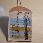 Ceramic wall hanging new, handmade