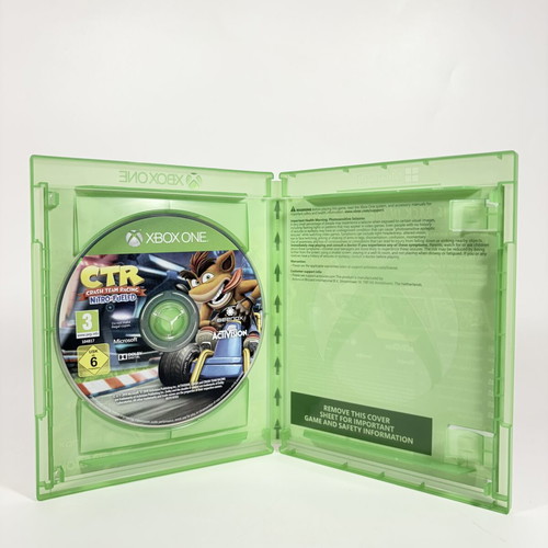 Crash Team Racing Nitro Fueled Xbox One game, like new