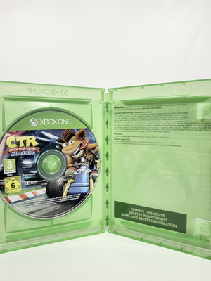 Crash Team Racing Nitro Fueled Xbox One game, like new