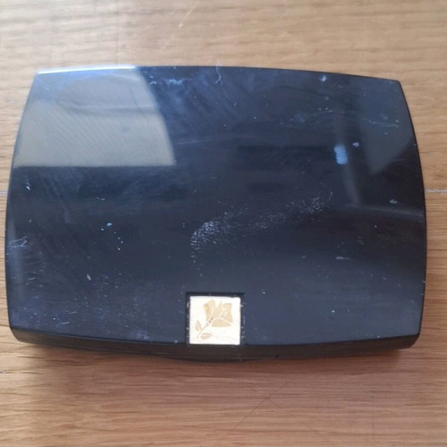 Lancome double eyeshadow used, pink and grey metallic