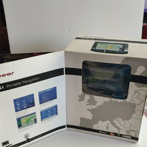 Pioneer AVIC-S1 Portable GPS Navigation New Full Set