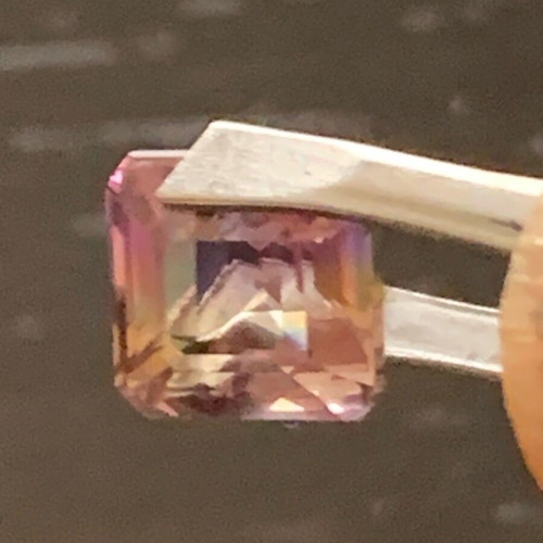 Ametrine natural from Brazil octagon 6-6.5 carats new