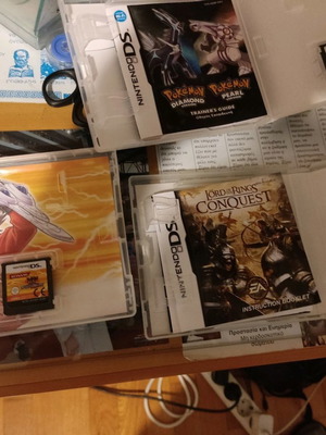 Παιχνίδια Nintendo DS μεταχειρισμένα: Diamond, Yu-Gi-Oh Spirit Caller GX, Lord of the Rings Conquest