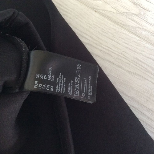 Alexander Wang HM Limited Edition Scuba Top XS used, black