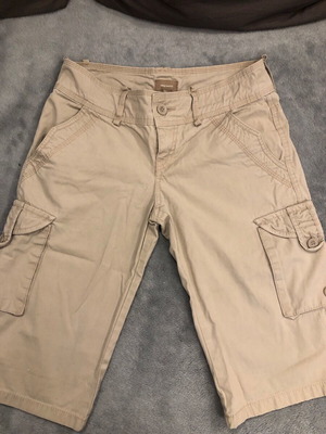 Mango Basics Cargo Shorts σαν καινούργιο, μπεζ, μέγεθος 36