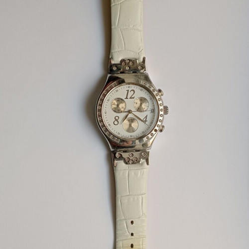 Swatch women's watch like new, white
