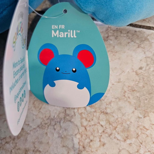 Pokemon Marill Squishmallows plush 12 inch new