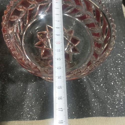 Red white glasses used, 15 cm