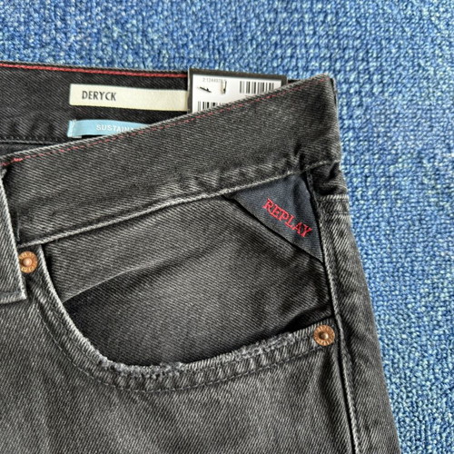 Replay Jeans νέοι ανδρικοί τζιν Grover Straight 33/34 και Deryck Straight 30/32