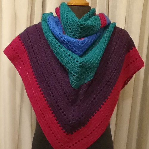 Handmade scarf new multicolor