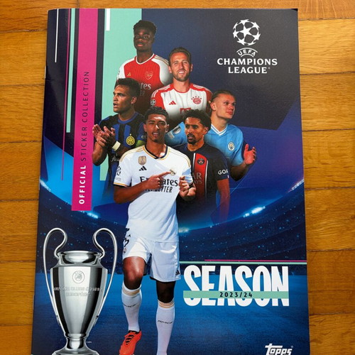 2023-24 Topps Uefa Champions League άλμπουμ σαν καινούργιο, συμπληρωμένο