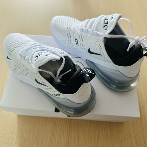 Nike Air Max 270 athletic shoes new, size 43, white