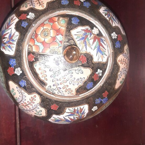 Satsuma porcelain Chinese, height 17cm