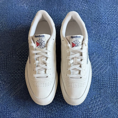 Reebok Club C 85 men's sneakers new, size 44.5, white leather