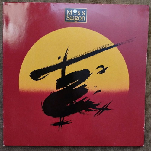 Miss Saigon 2 LP like new with 20-page booklet